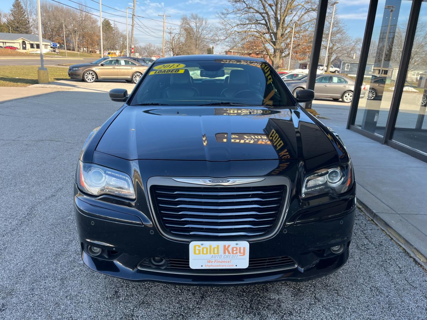 2013 Gloss Black Chrysler 300 S V8 RWD (2C3CCADT8DH) with an 5.7L V8 OHV 16V engine, 5-Speed Automatic transmission, located at 1633 W Kimberly, Davenport, IA, 52806, (563) 323-5341, 41.559456, -90.598732 - Photo#1